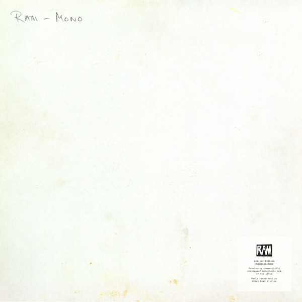 Paul And Linda McCartney* - Ram (LP, Album, Mono, Ltd, Num